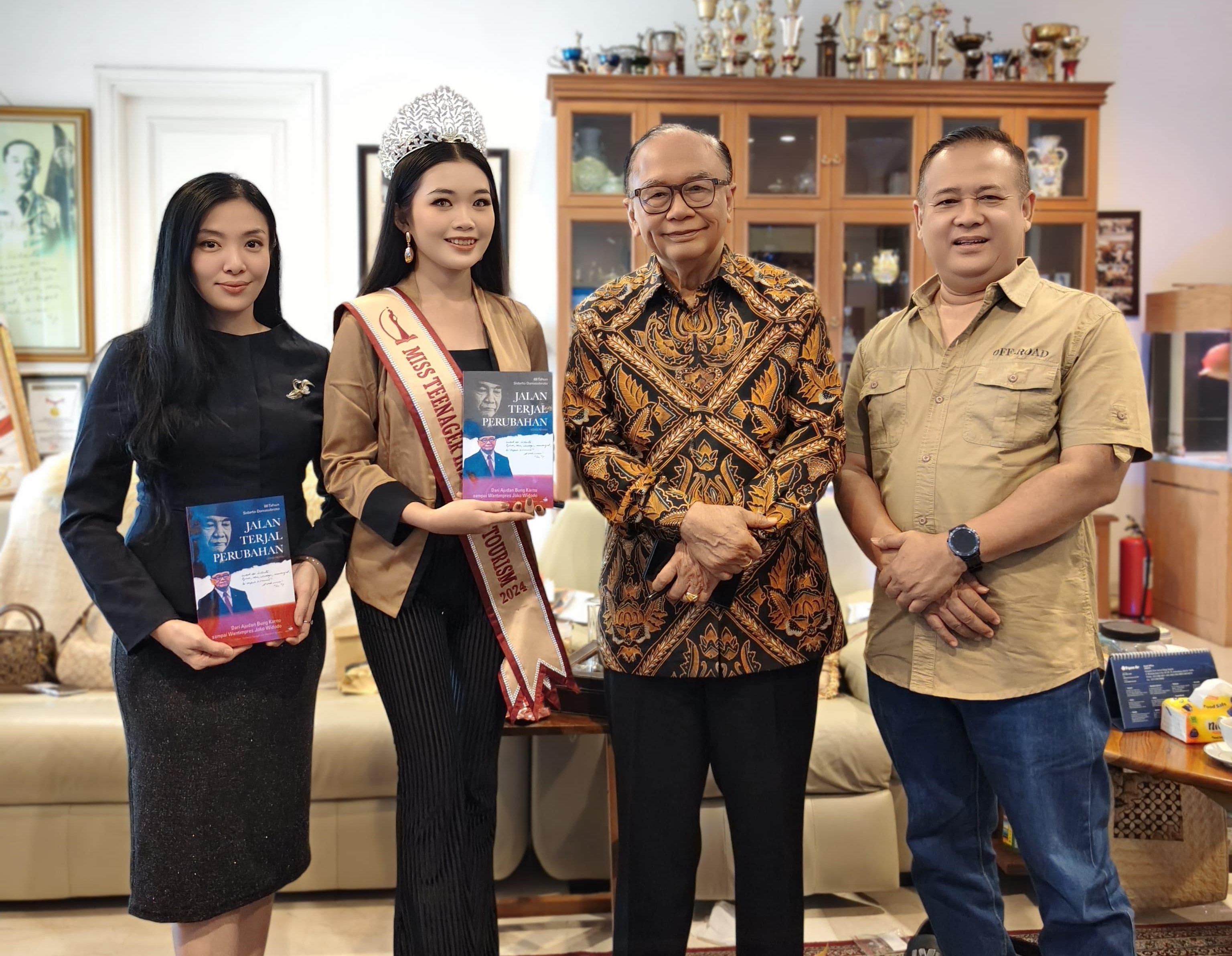 Miss Ecoteen Indonesia 2025 temui Dewan Pembina P31 Irjen purn Sidarto Danusubroto