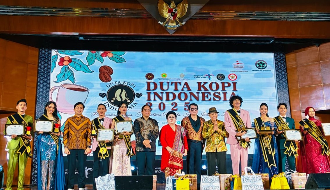 Puncak Acara Pemilihan Duta Kopi Indonesia 2025 Dihadiri Jajaran Pengurus dan Anggota P3I   